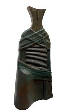 Bronze Warrior Sculpture in Mid-Century Modern Style, Italy 1970