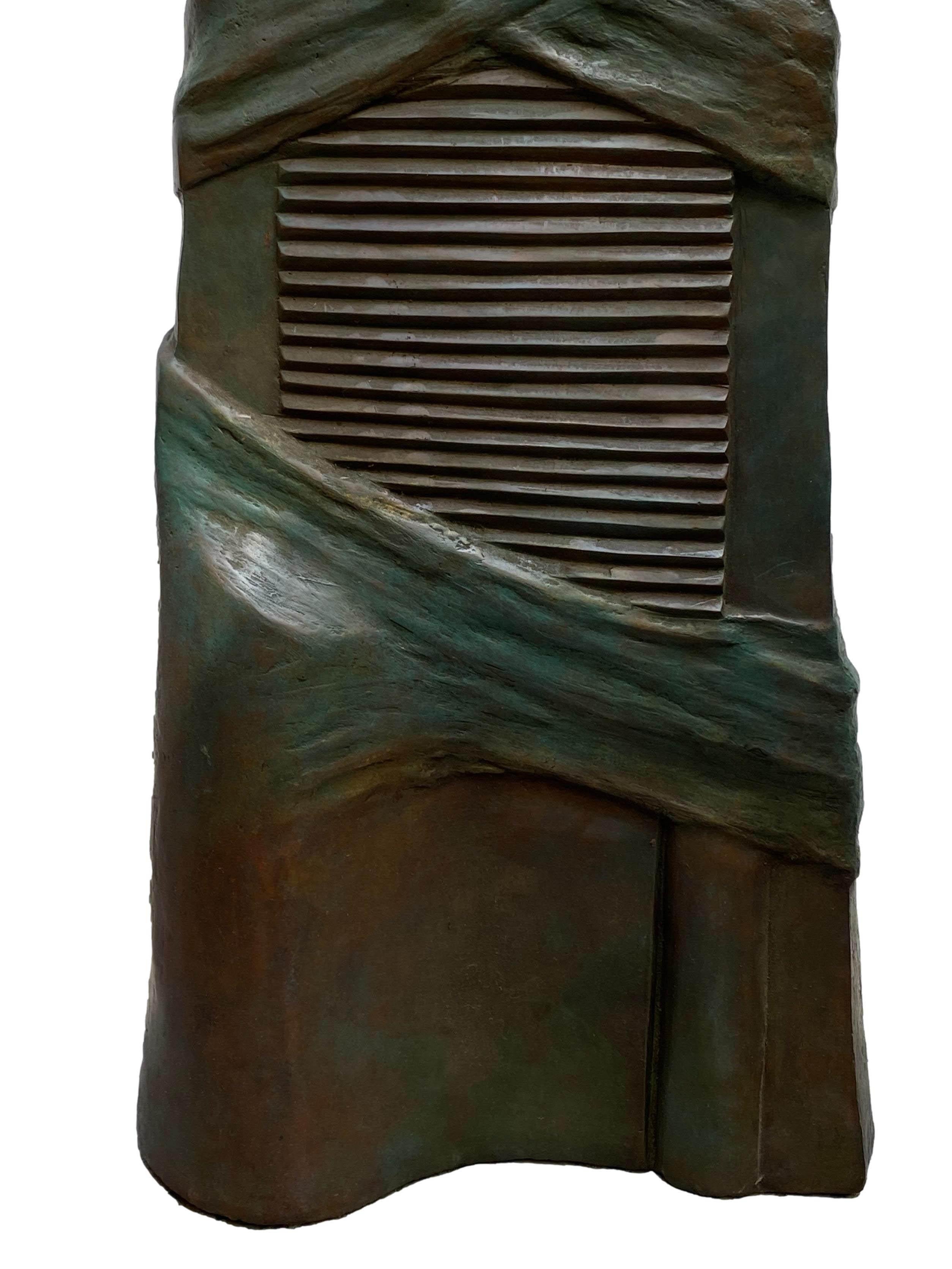 Late 20th Century 'The Warrior', Bronze Sculpture, Italy 1970 For Sale