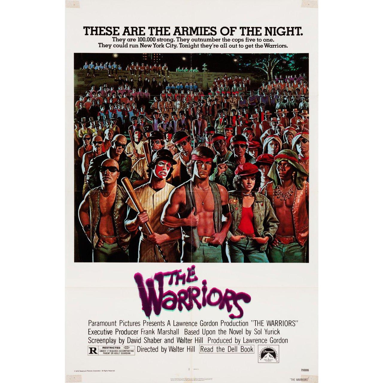 The Warriors 1979 U.S. One Sheet Film Poster For Sale at 1stDibs | the ...