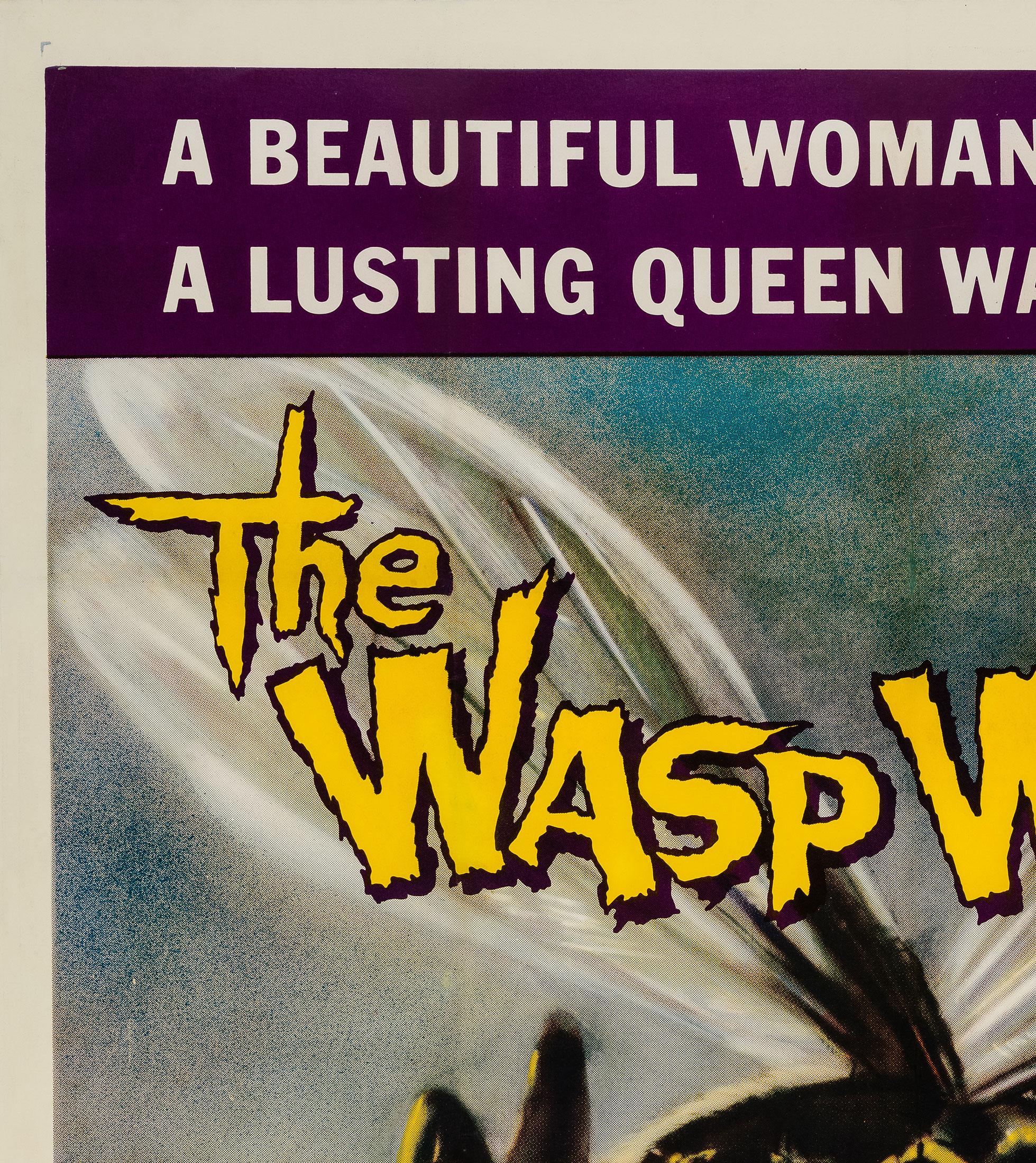 'The Wasp Woman' Original Us Film Poster, Three Sheet, 1959 In Excellent Condition In Bath, Somerset