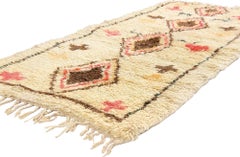 The Watchful Lozenge: A Vintage Azilal Moroccan Masterpiece of Sacred Blessings
