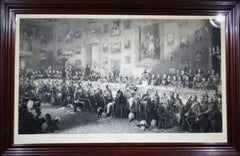A Very Fine 19th Century Engraving, The Waterloo Banquet at Apsley House