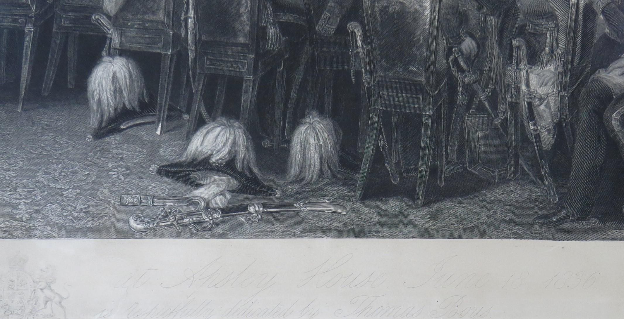 Victorien Le banquet de Waterloo à Apsley House en vente