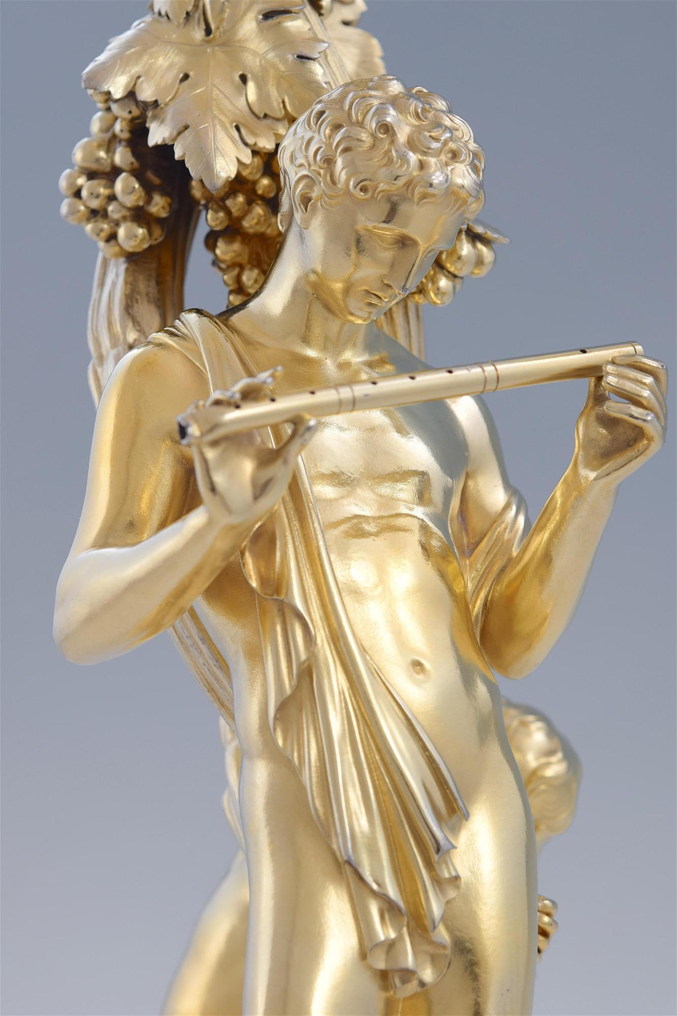 Argento Il candelabro Watts-Russell. Rundell, Bridge & Rundell  Rundell, Londra 1820 in vendita
