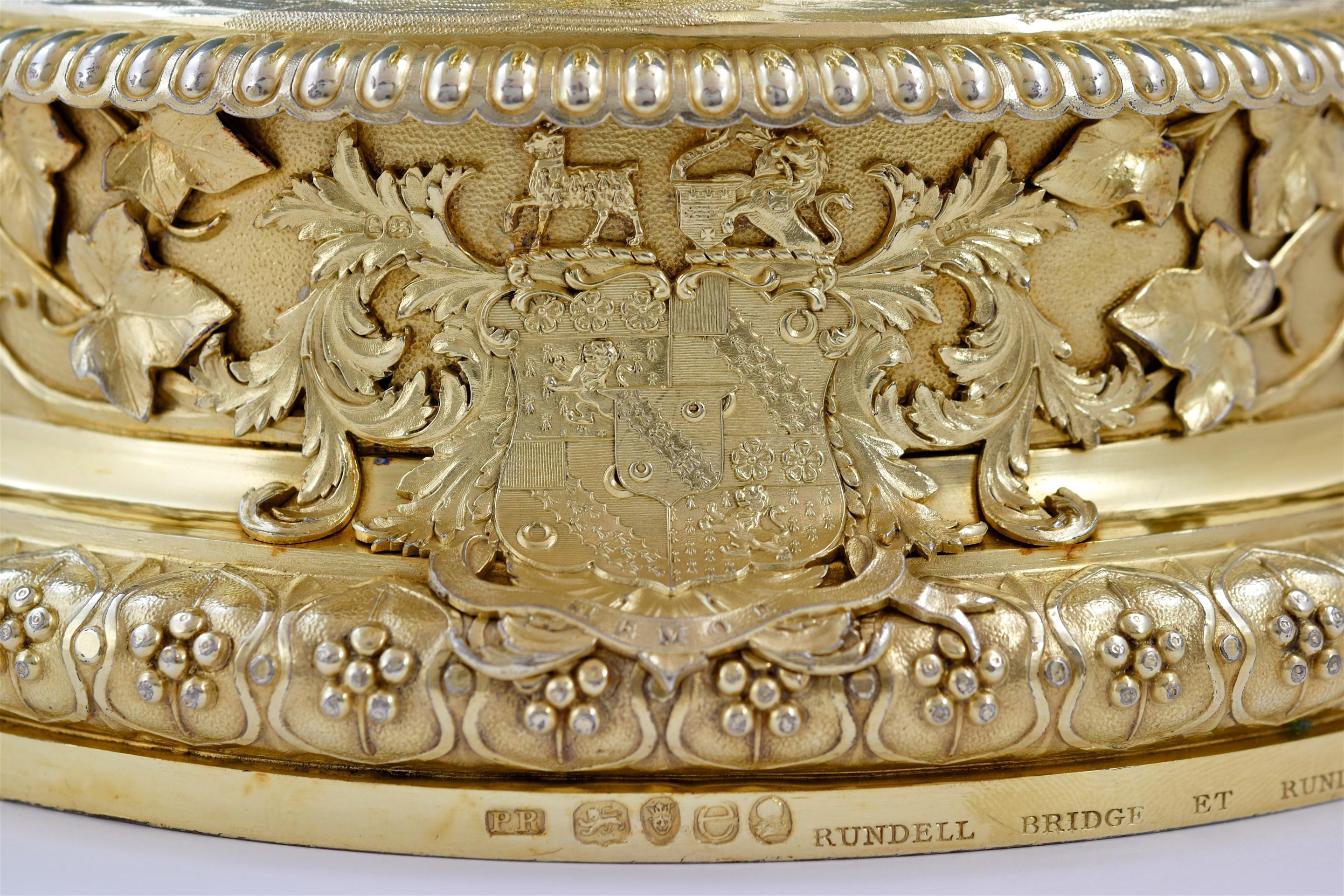 Il candelabro Watts-Russell. Rundell, Bridge & Rundell  Rundell, Londra 1820 in vendita 1