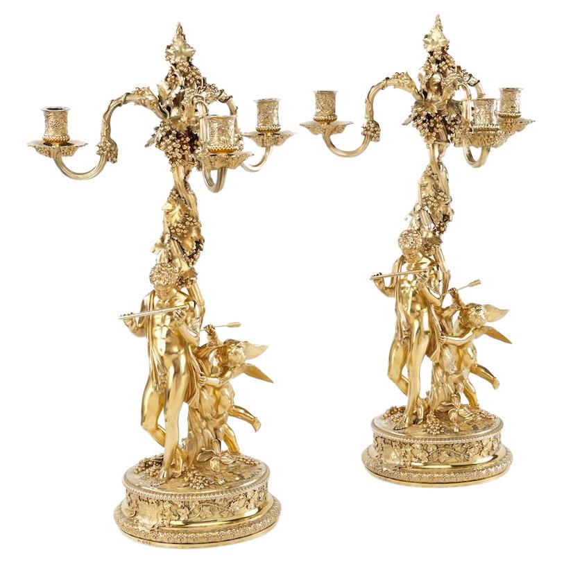 Il candelabro Watts-Russell. Rundell, Bridge & Rundell  Rundell, Londra 1820 in vendita