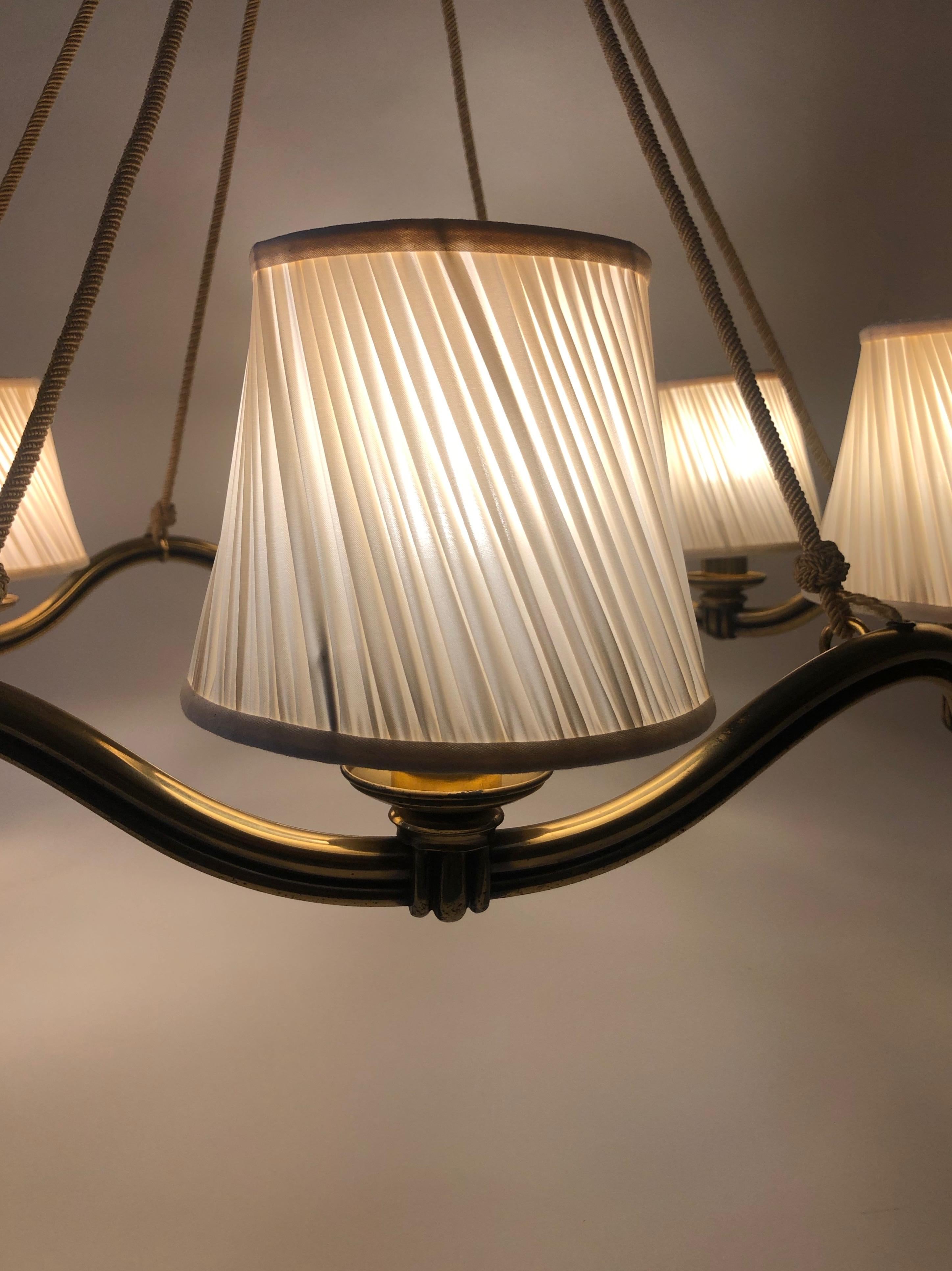Wave Lamp from Early Modernist Designer, Hugo Gorge, Austria 5