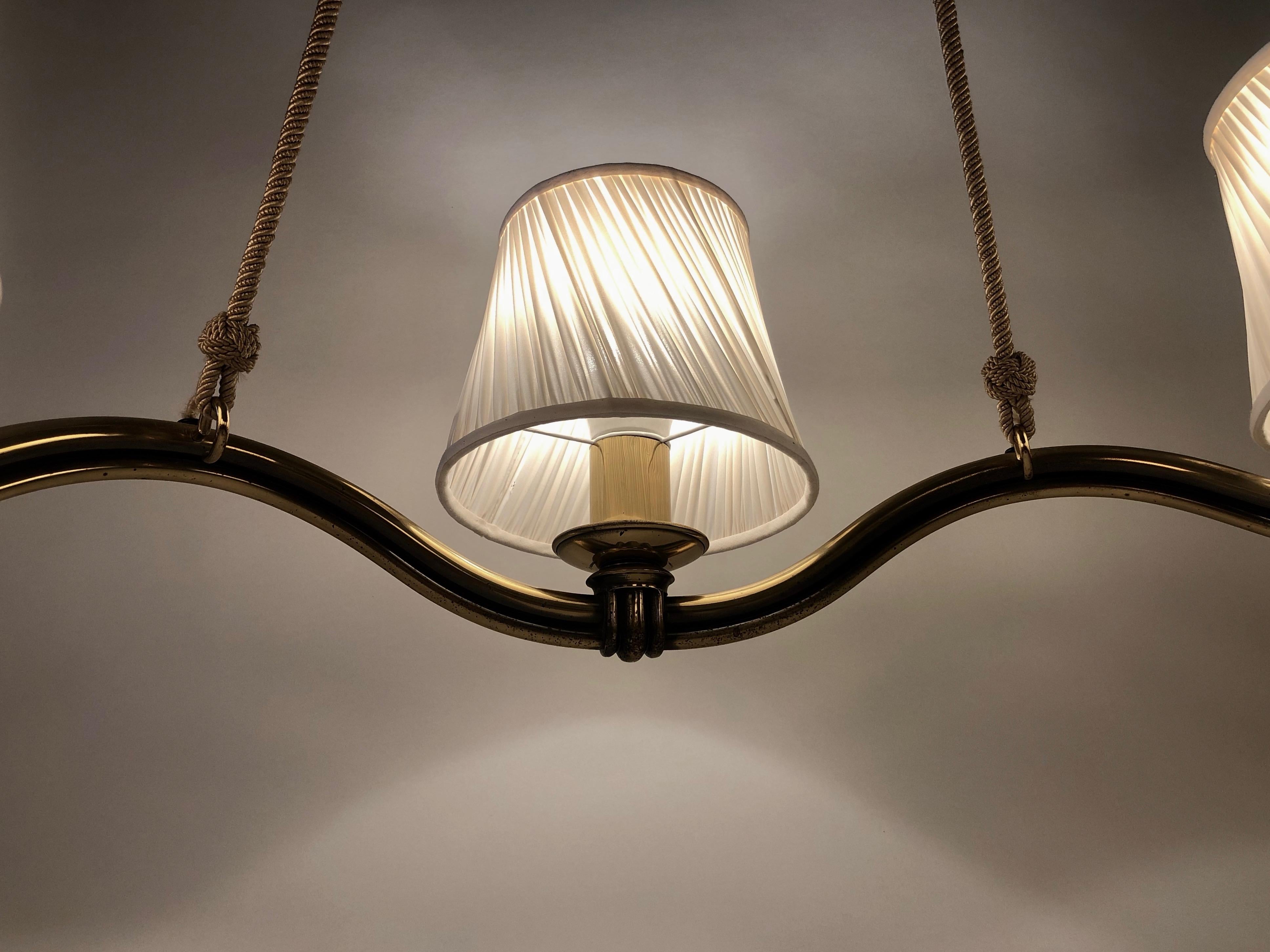 Wave Lamp from Early Modernist Designer, Hugo Gorge, Austria 6