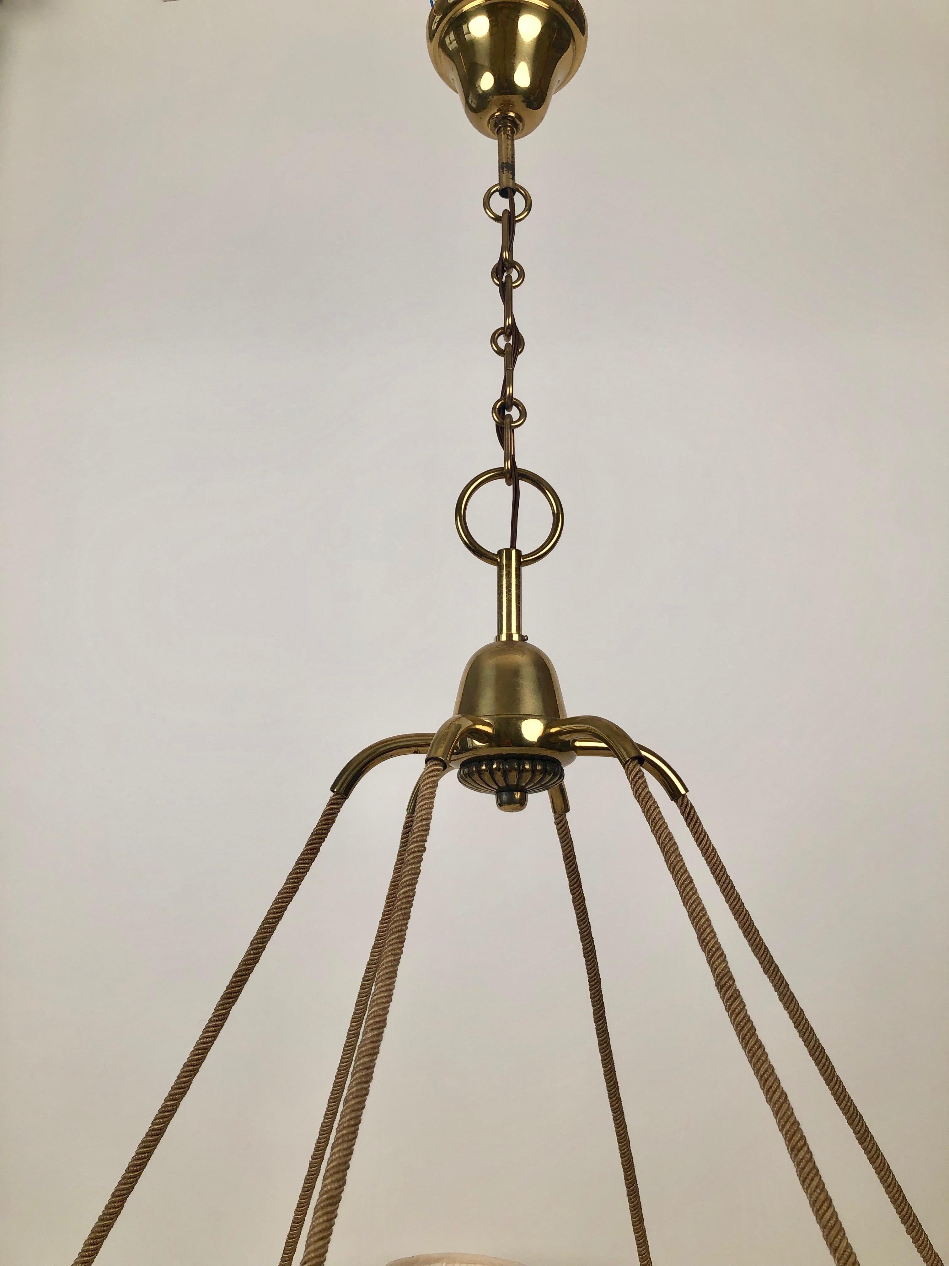 20th Century Wave Lamp from Early Modernist Designer, Hugo Gorge, Austria