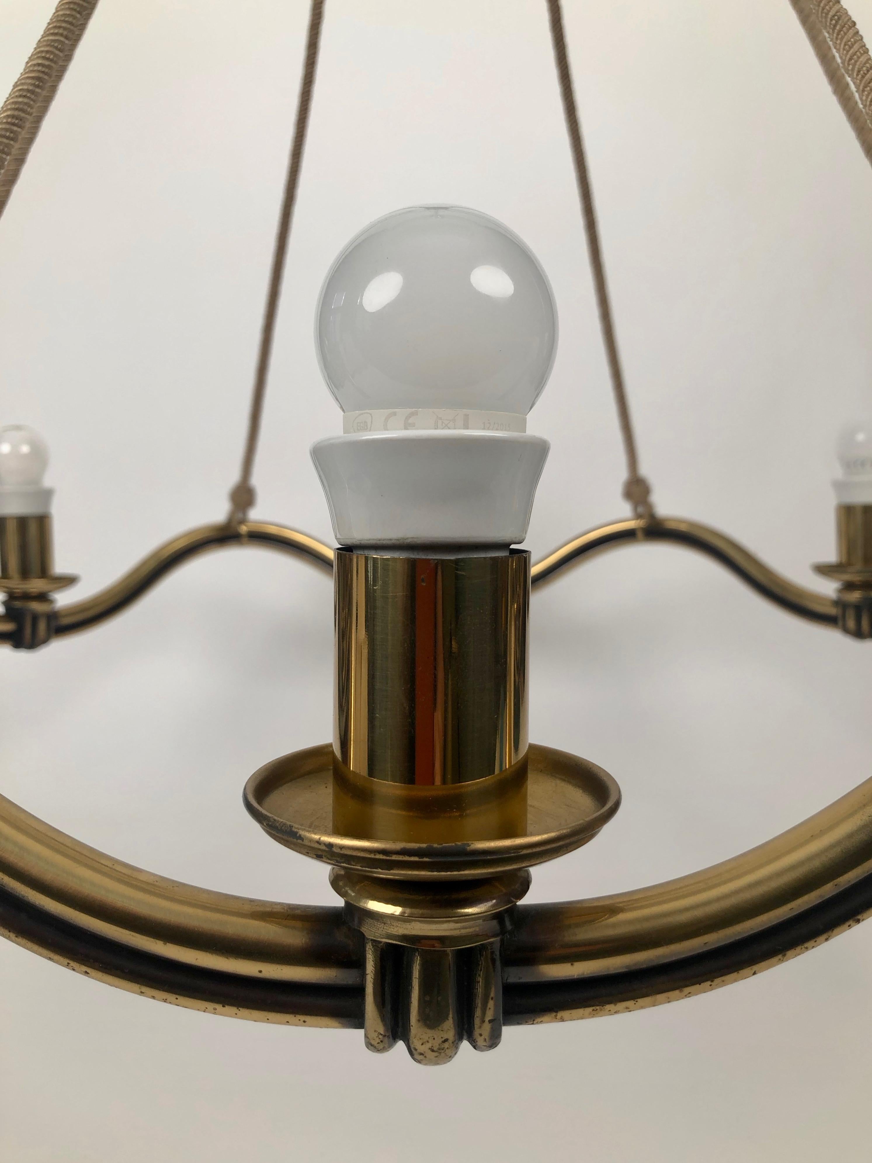 Wave Lamp from Early Modernist Designer, Hugo Gorge, Austria 2