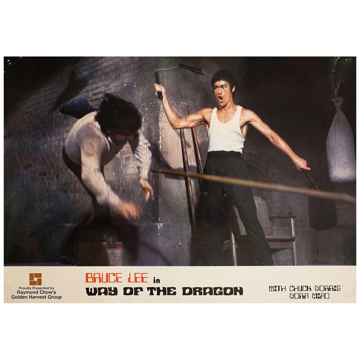The Way of the Dragon R1982 Hong Kong Scene Card
