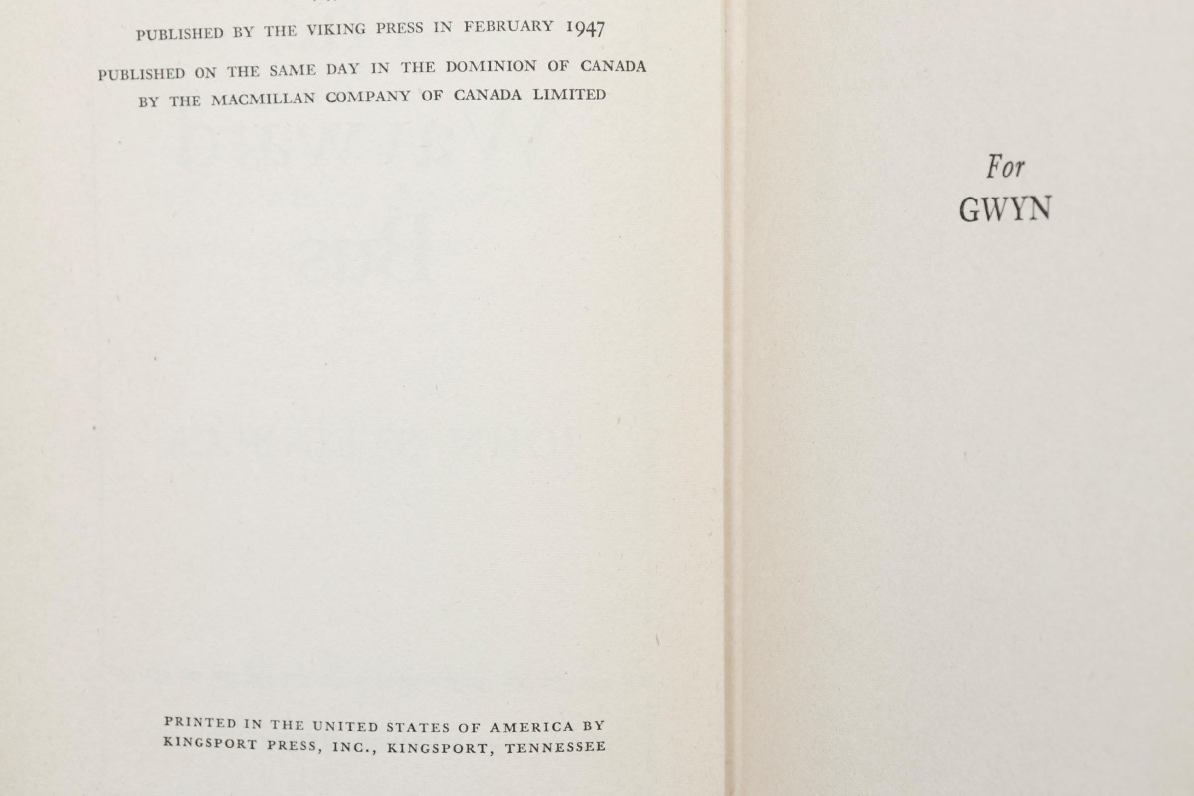 The Wayward Bus de John Steinbeck, première édition Bon état - En vente à Bradenton, FL