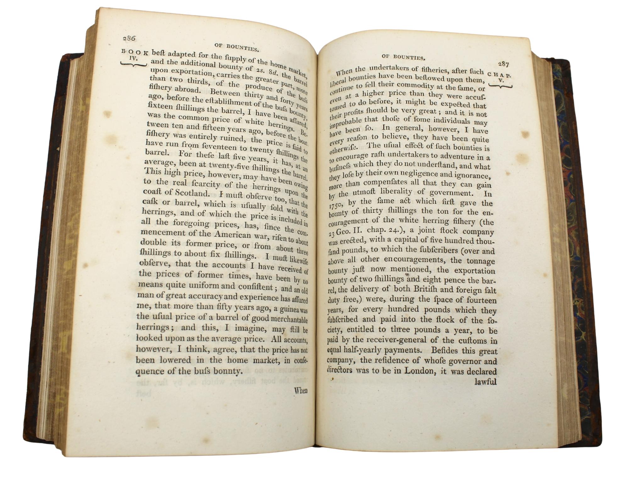 Der Reichtum der Nationen, Eine neue Ausgabe, von Adam Smith, Drei Bände, 1812 im Angebot 5