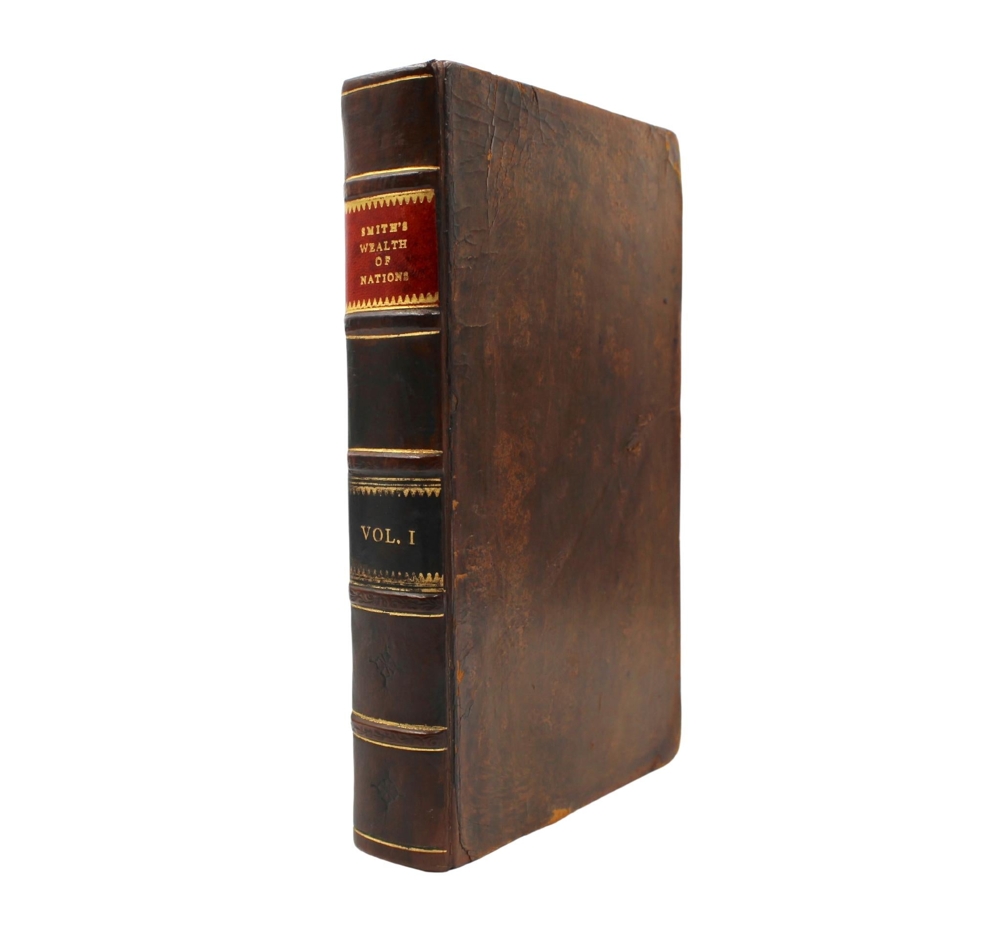 Der Reichtum der Nationen, Eine neue Ausgabe, von Adam Smith, Drei Bände, 1812 (George III.) im Angebot