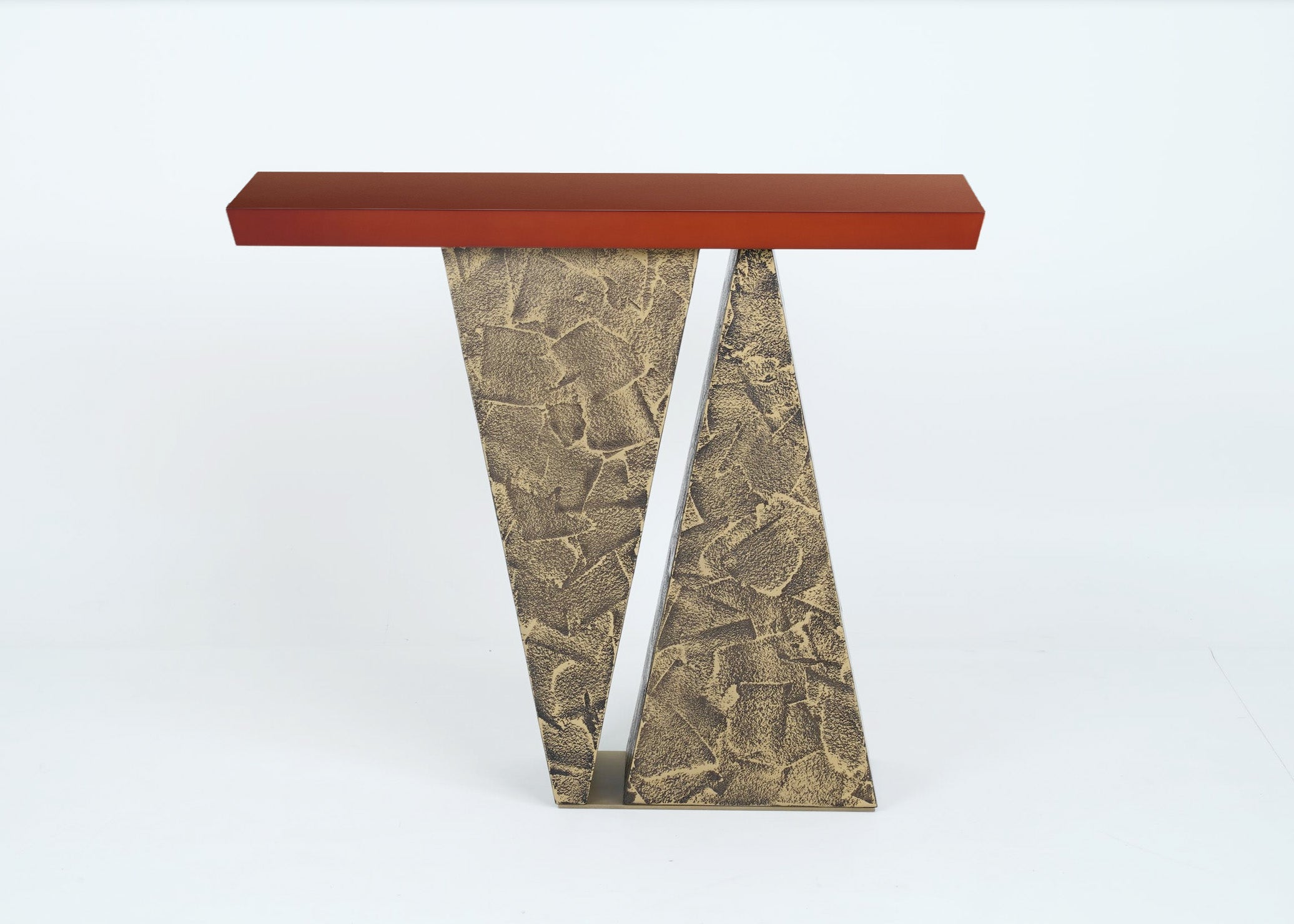 The Wedge, ein Contemporary Bronze Konsolentisch von Davidson London im Angebot