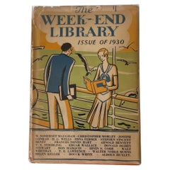 Vintage The Week-End Library Issue of 1930