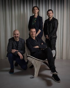 The 'Wegner' reinterpreted Lapella Marble Chair - Design Zaha Hadid Architects -