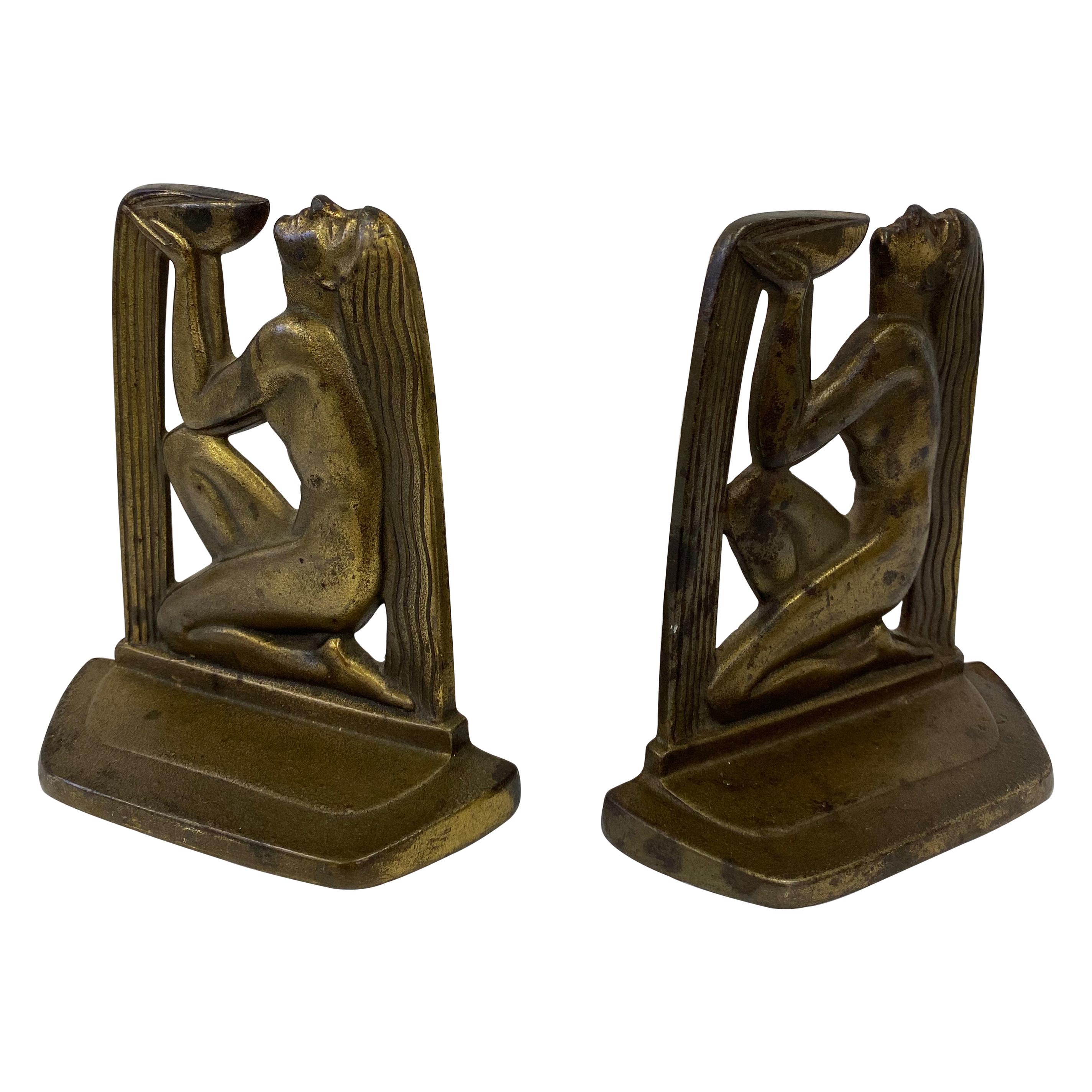 The Well of Wisdom Iron Bookends