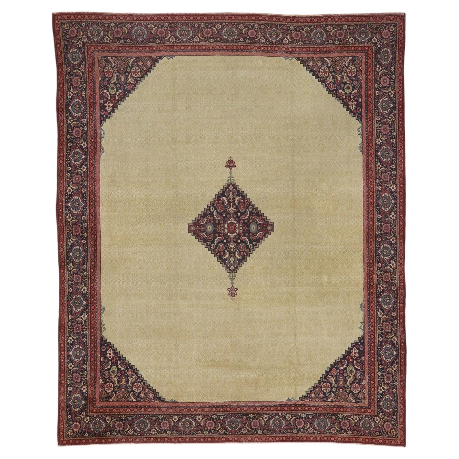 The Whisper of Anatolia: An Antique Turkish Sivas Masterpiece of Subtle Grandeur