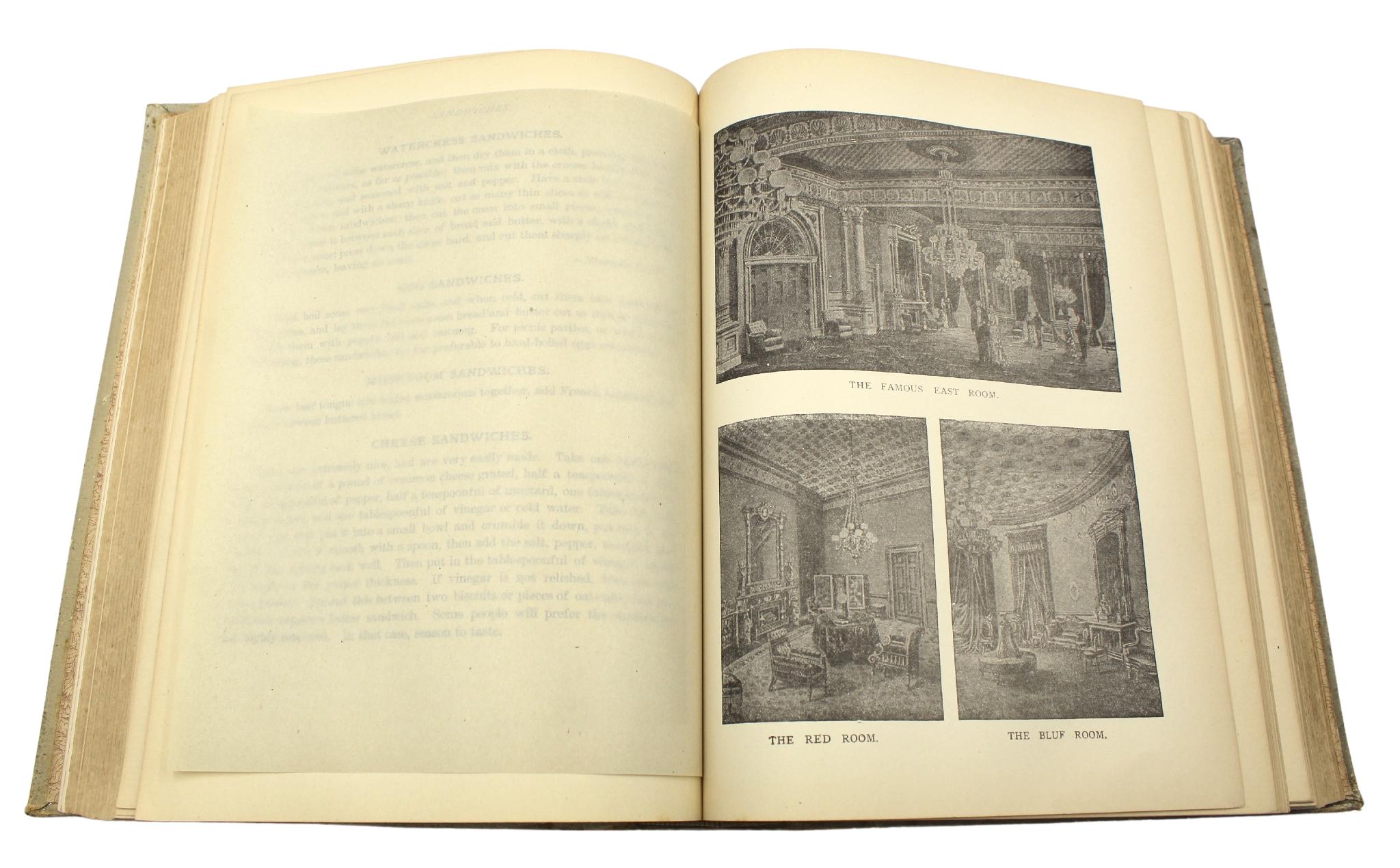 Livre « The White House Cookbook by F. L. Gillette, Plus tard Impression, 1894 en vente 3
