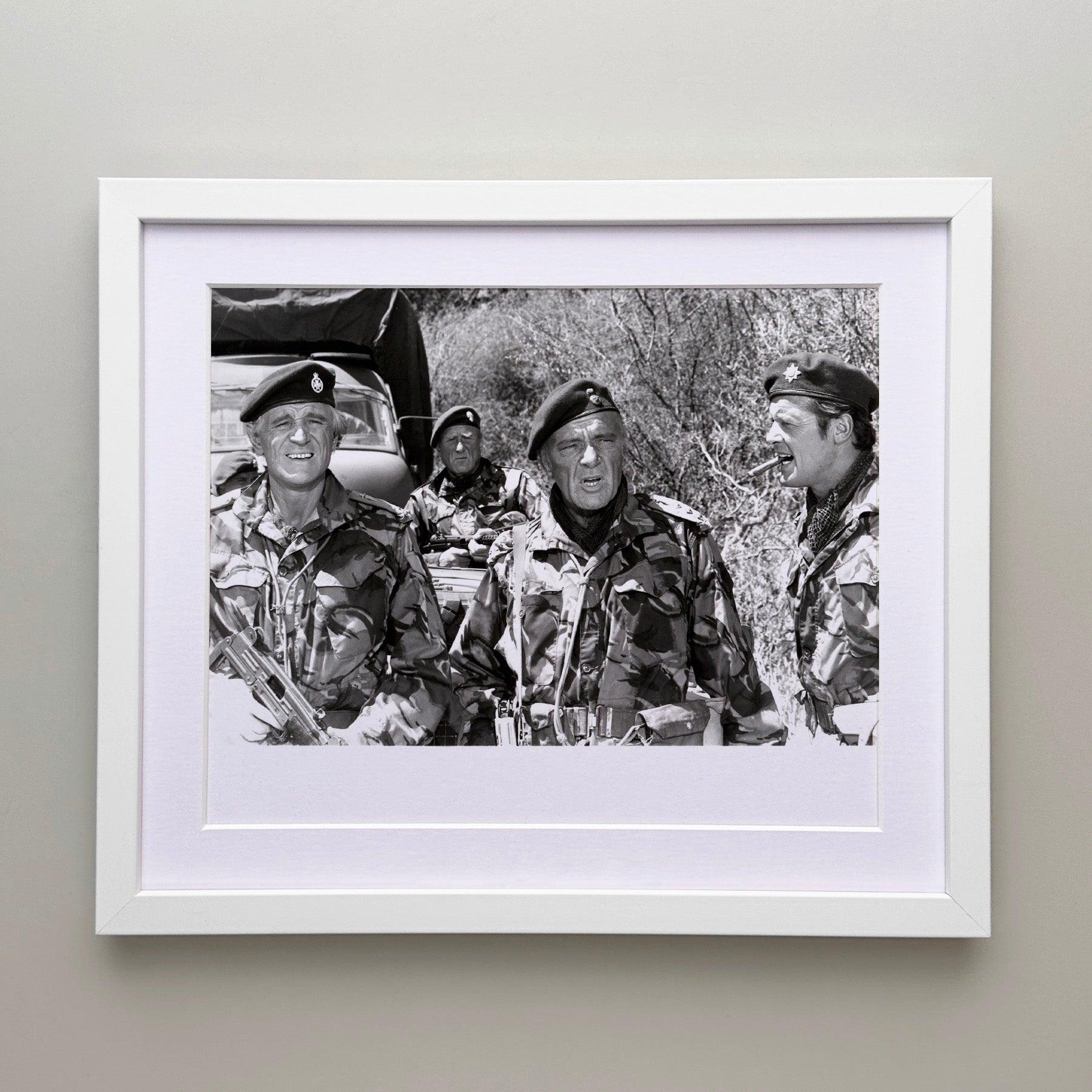 Américain The WIld Geese 1978 Publicity Film Movie Press Still Framed en vente