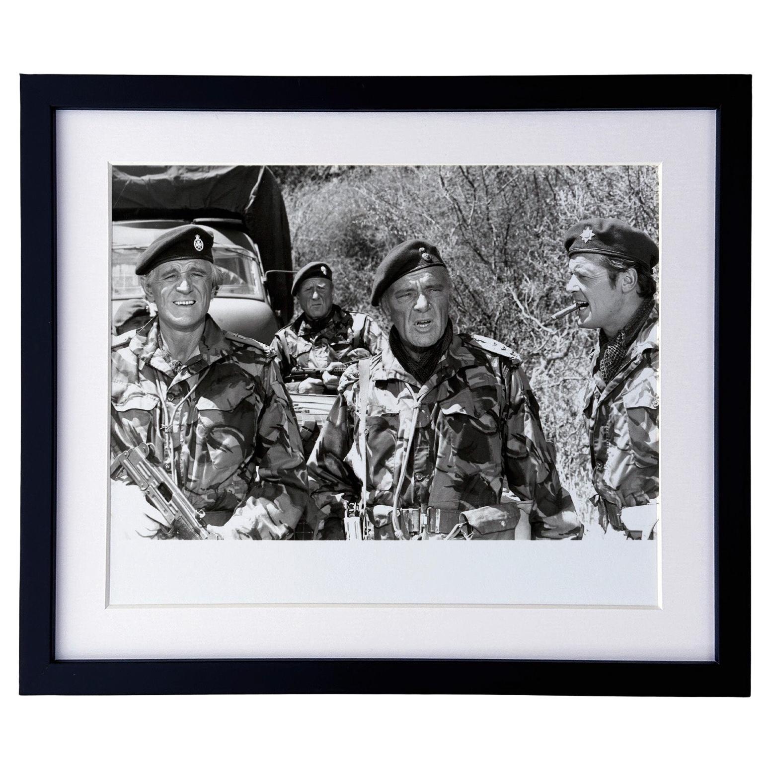 The WIld Geese 1978 Werbefilm Film Pressebild Gerahmt
