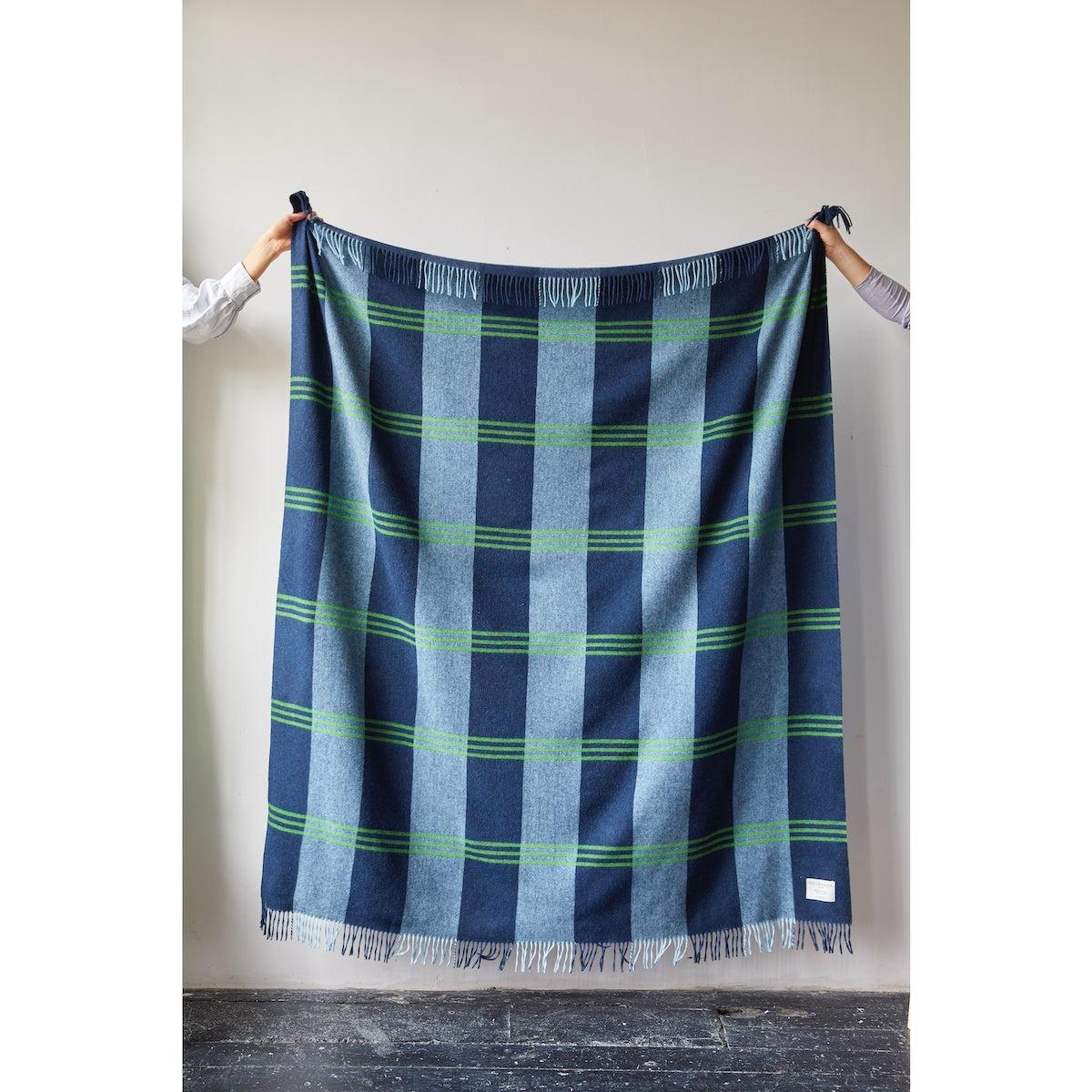 The Wilde Throw is woven in beautifully soft 100% pure Merino lambswool and features a wide stripe design with twisted fringing. The Wilde Throw is lightweight, yet wonderfully warm making it a perfect and luxurious addition to your sofa, armchair