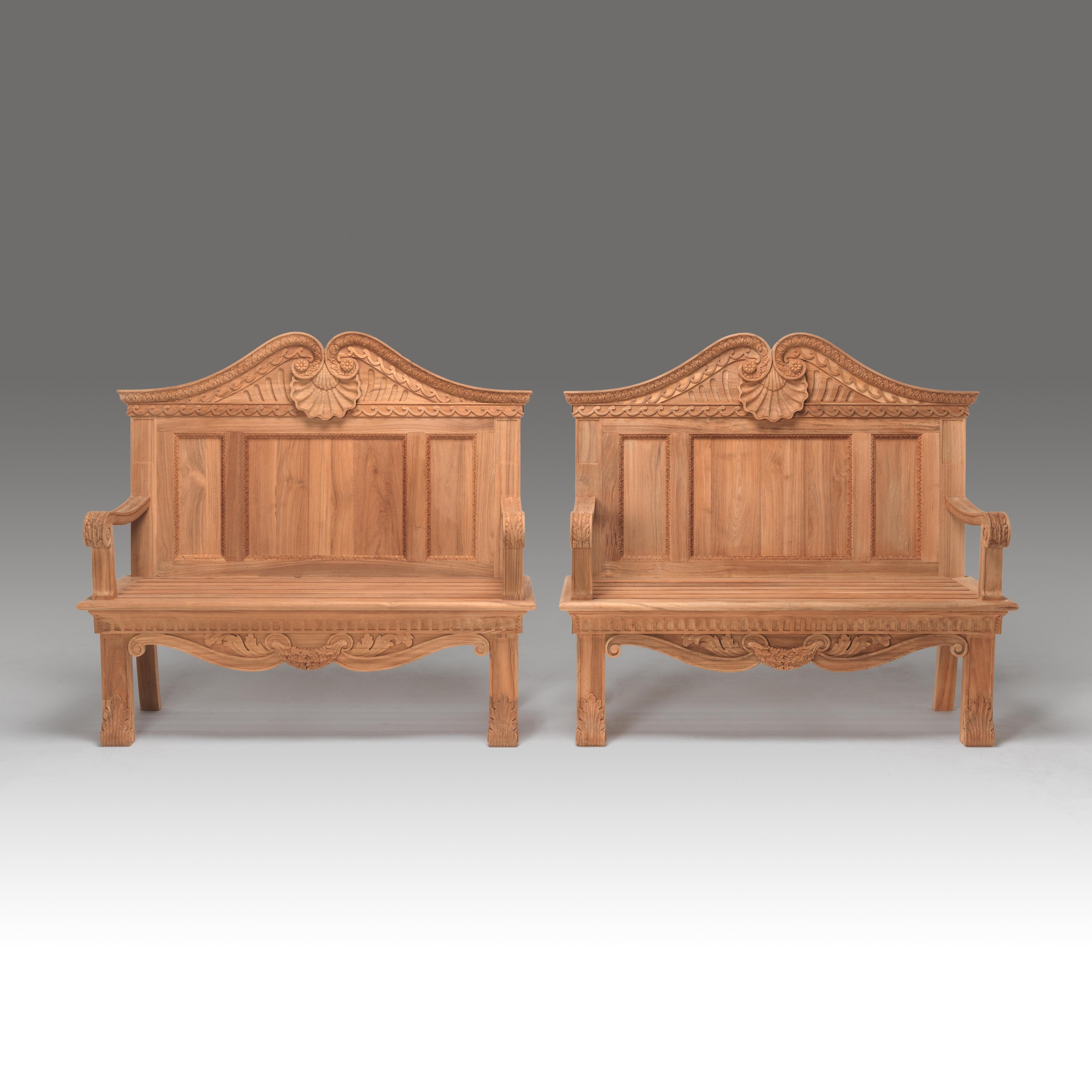 Asiento de jardín William Kent siglo XVIII en venta