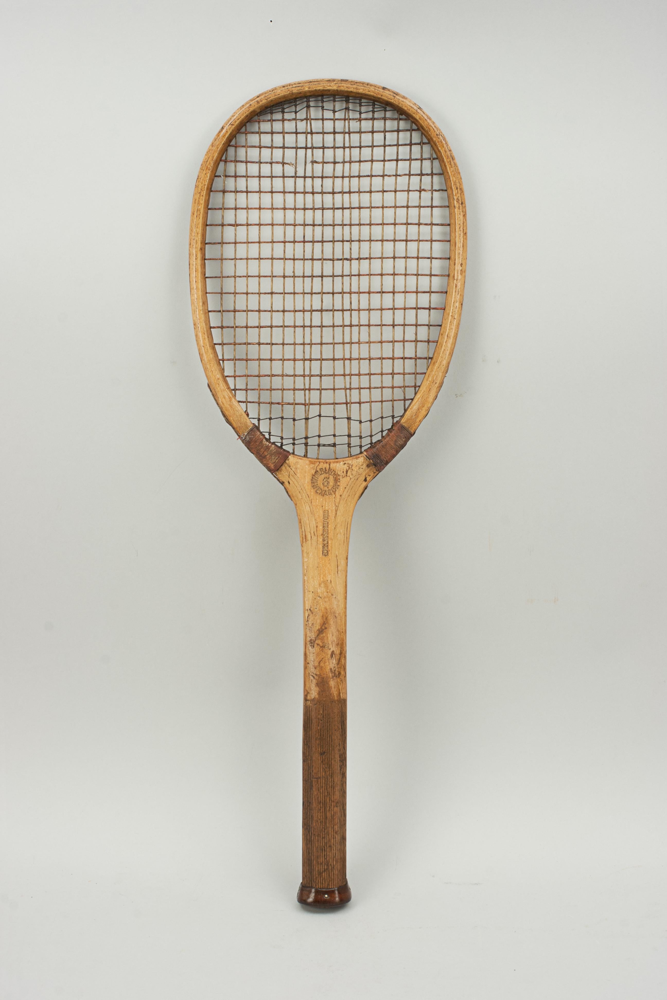 The Wimbledon Tennis Racket by Bussey For Sale at 1stDibs old tennis rackets, vintage tennis