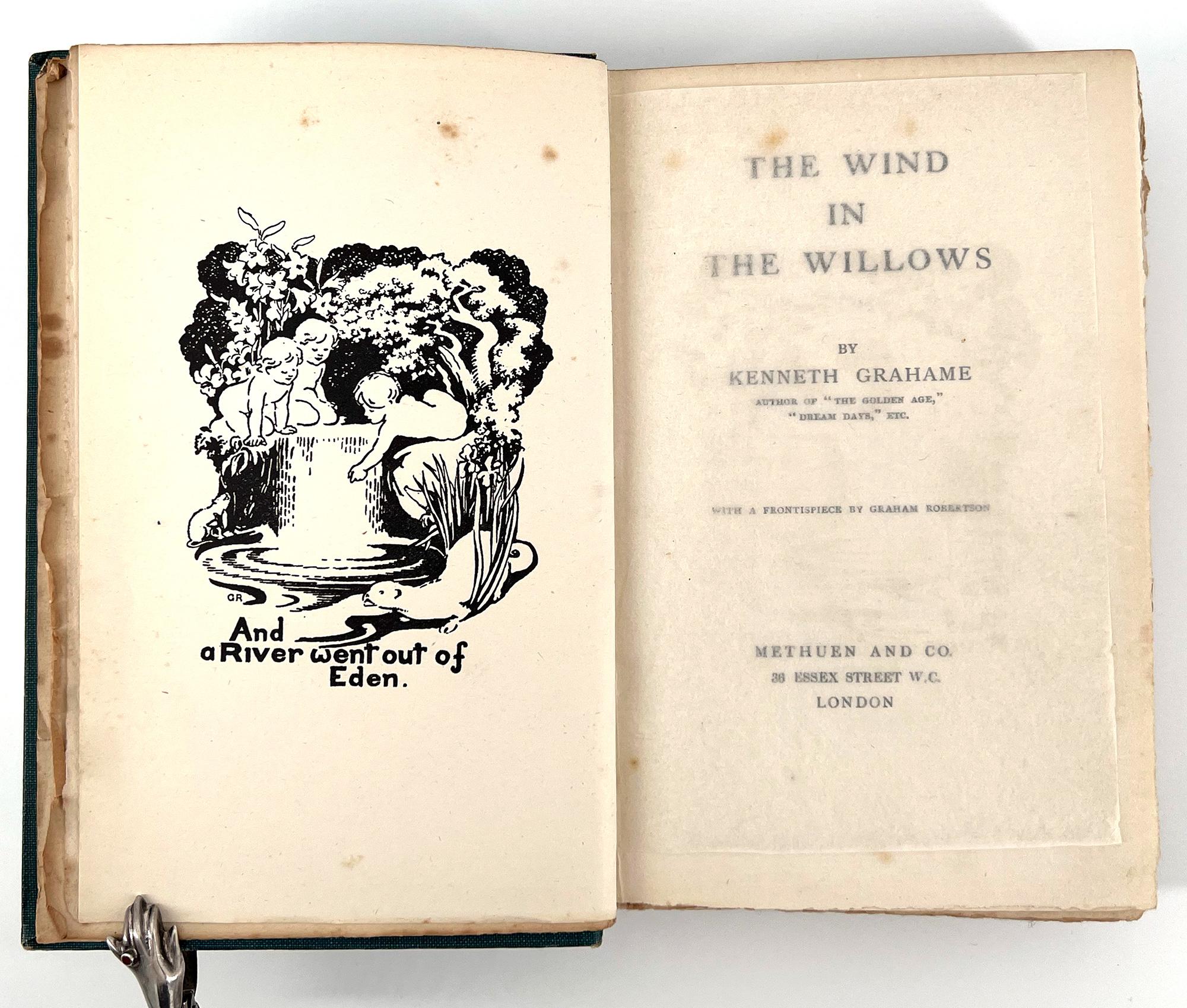 first edition wind in the willows