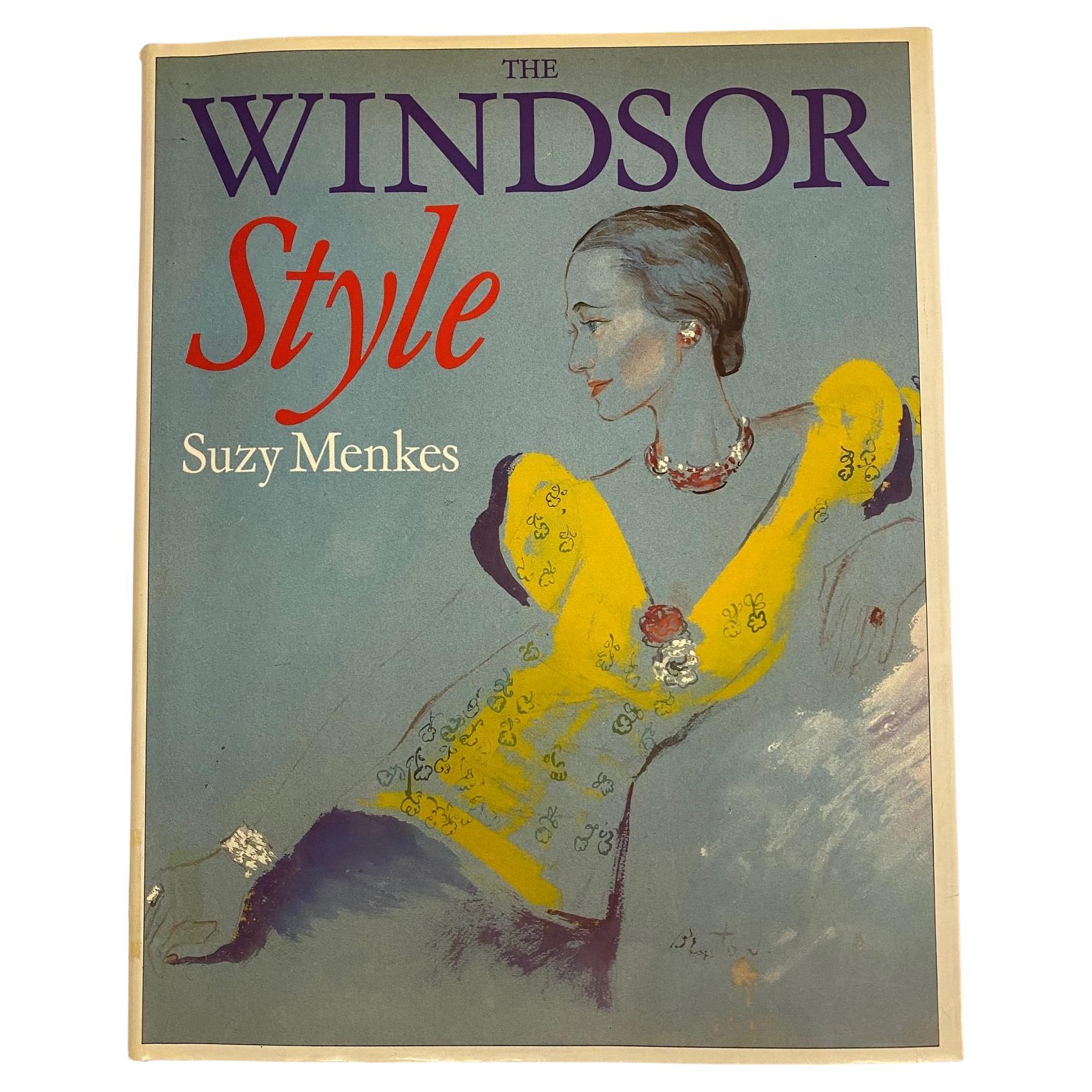 The Windsor Style by Suzy Menkes (Book) For Sale