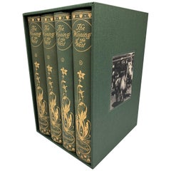 "La conquête de l'Ouest" par Theodore Roosevelt:: signé:: quatre volumes:: 1908