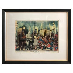 The Wizard OF Oz, Framed Poster, 1950