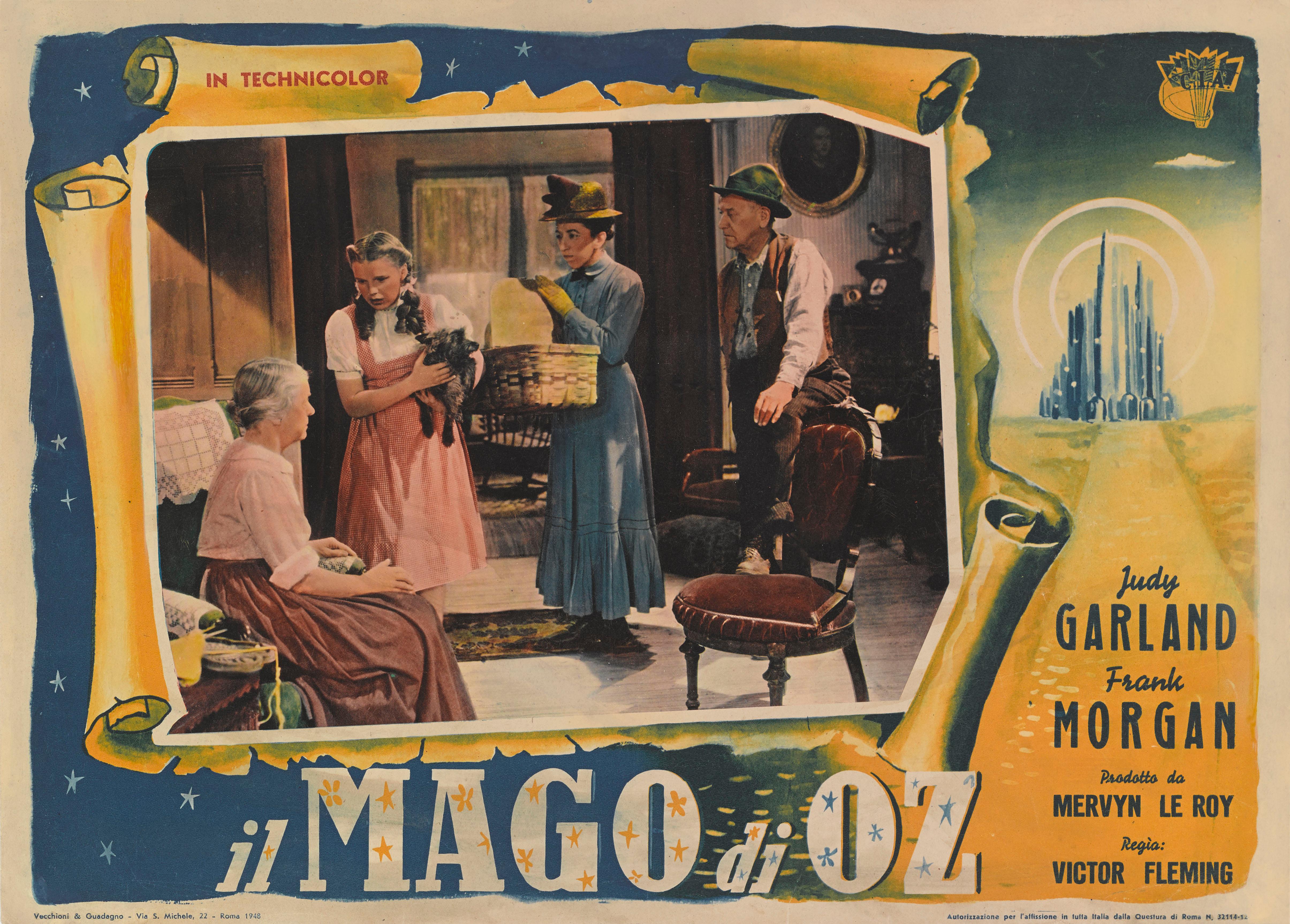 wizard of oz movie poster 1939 original