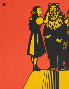 THE WIZARD OF OZ R1970er Jahre Ungarisches Filmplakat
