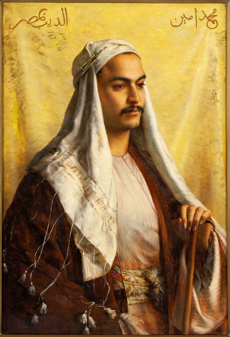 Belgian Wolf of Egypt Portrait of Mohammed Amin by Hélène Gevers