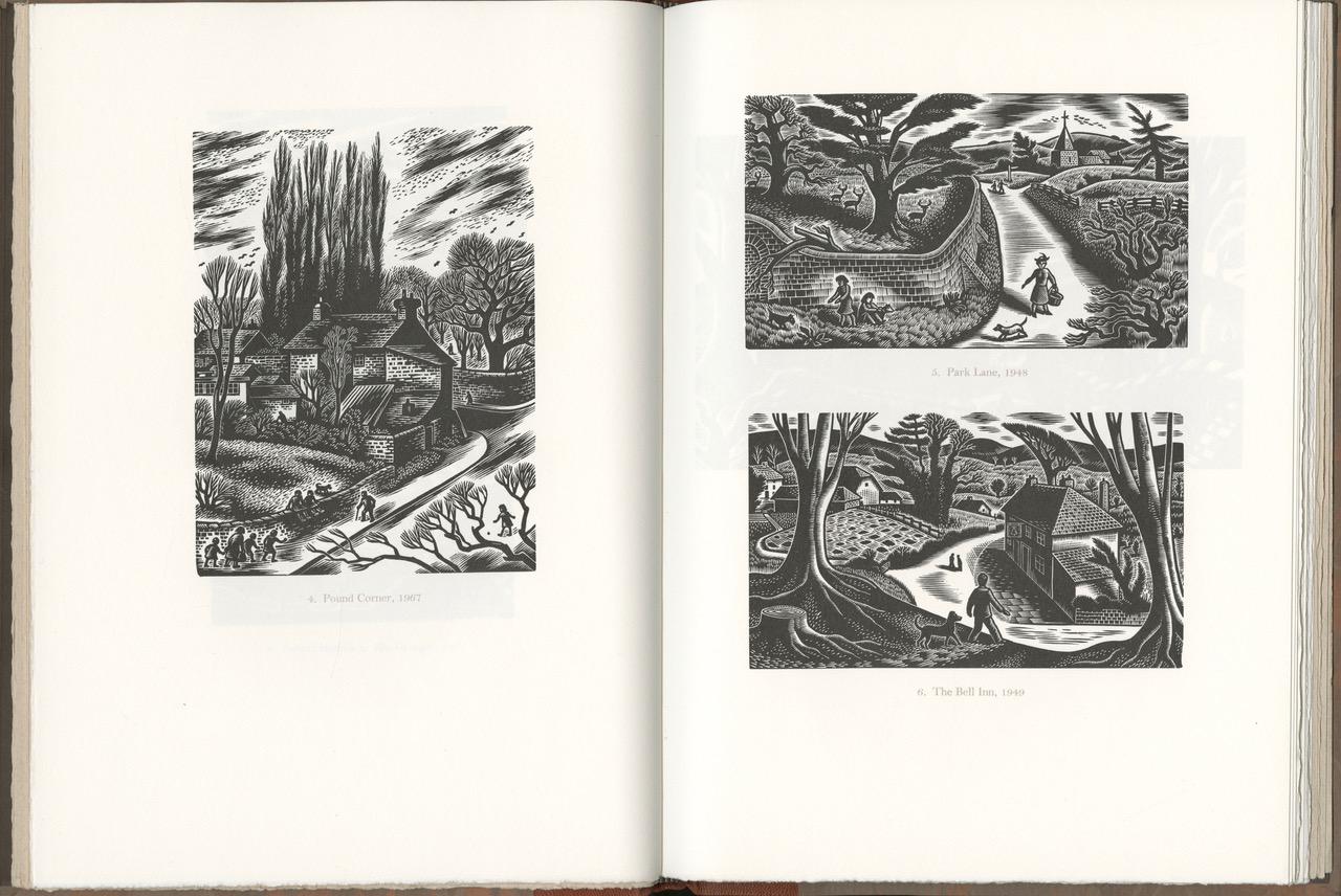 Gilt The Wood Engravings of Gwenda Morgan – WHITTINGTON Press – DELUXE ED., signed For Sale