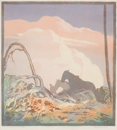 The Wood Lot by Ernest William Watson, 1936