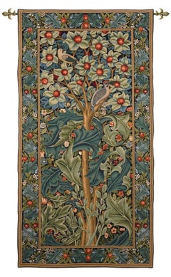 The Woodpecker Loom Woven Tapestry - 6’0” x 3’1”