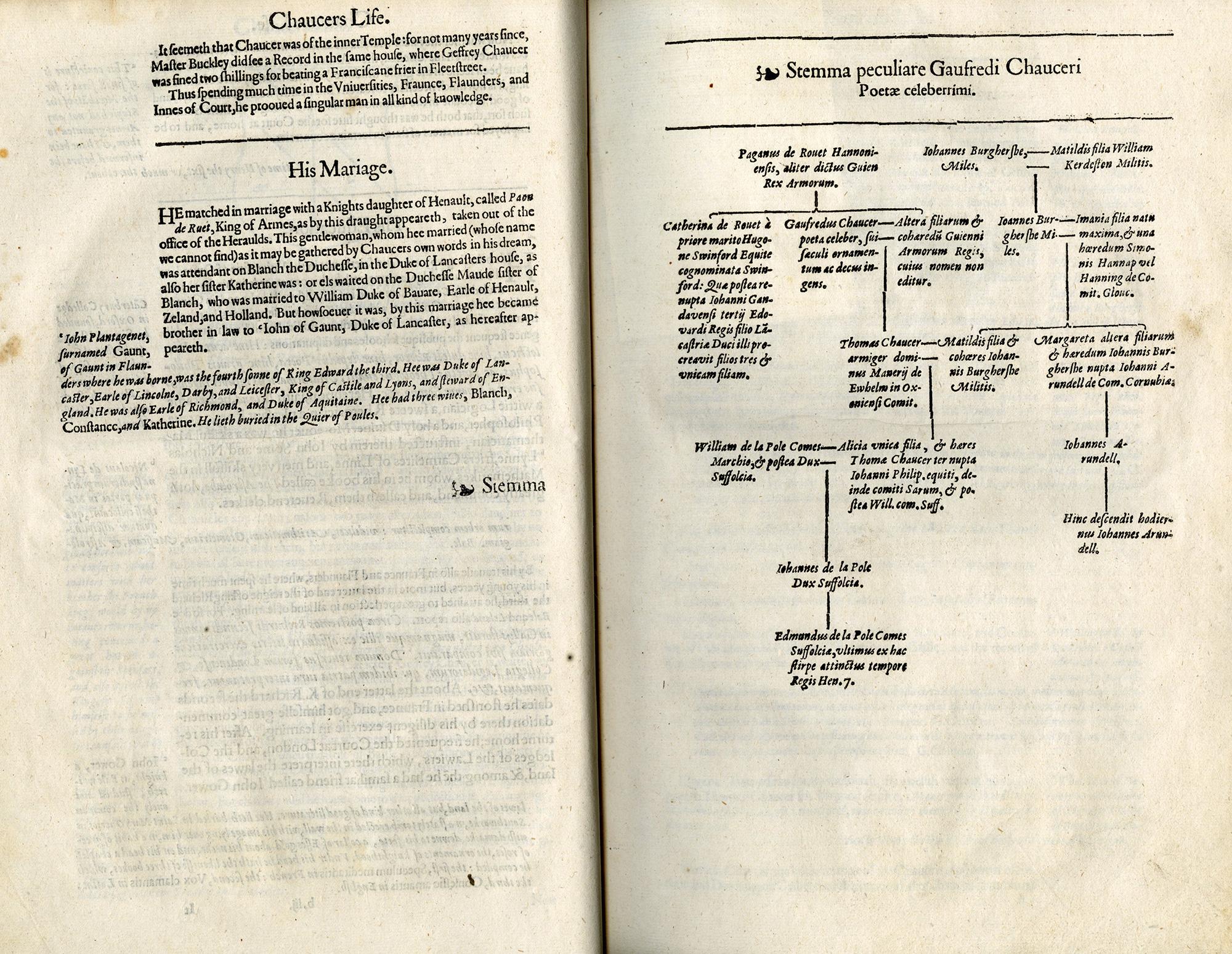 Les œuvres de notre poète anglais ancien et expérimenté, Geffrey Chaucer en vente 3