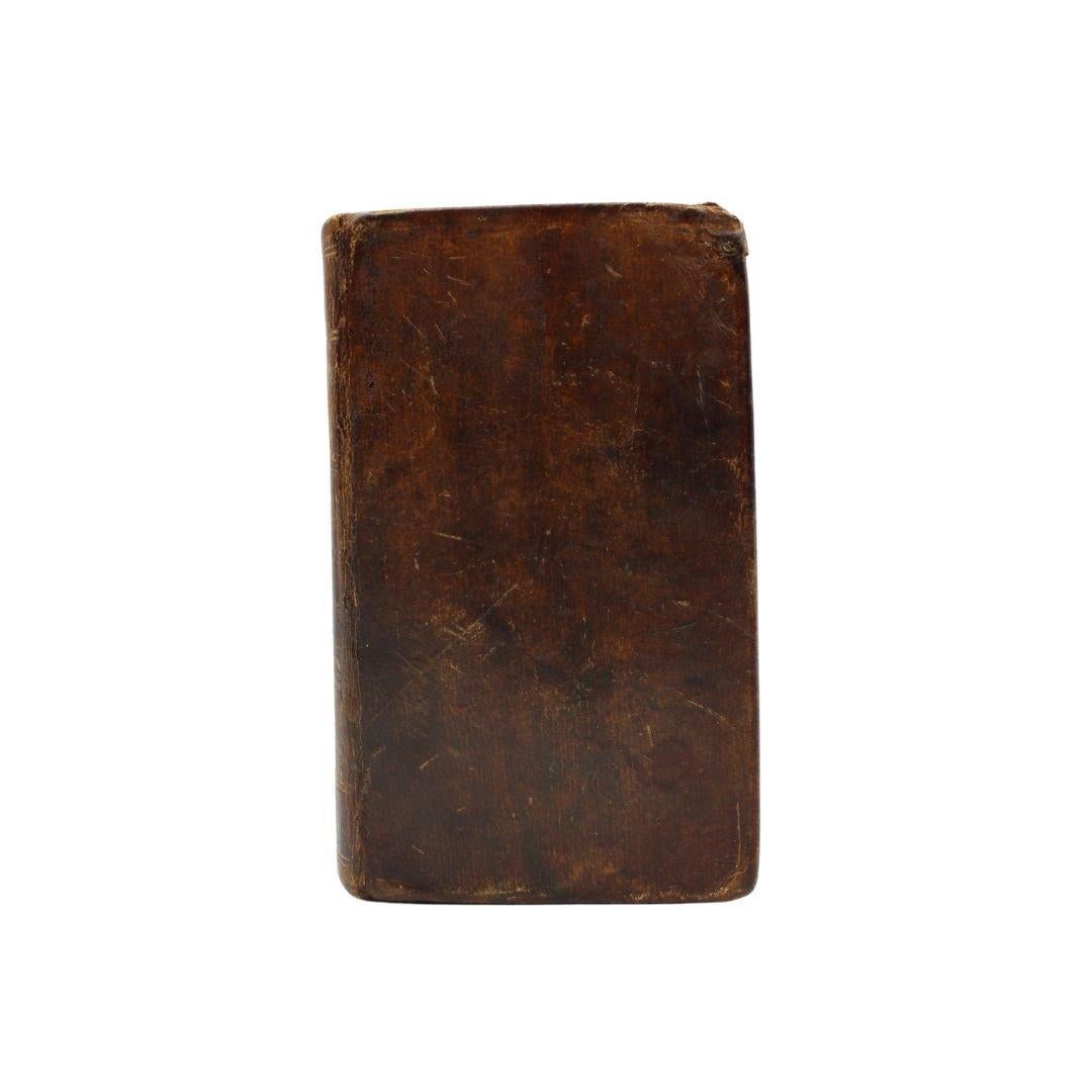 Franklin, Benjamin. The Works of Dr. Benjamin Franklin, Consisting of Essays, Humorous, Moral, and Literary, with His Life, Written by Himself. Exeter: J & B Williams, 1835. In original full leather boards, with gilt titles to the spine. With new