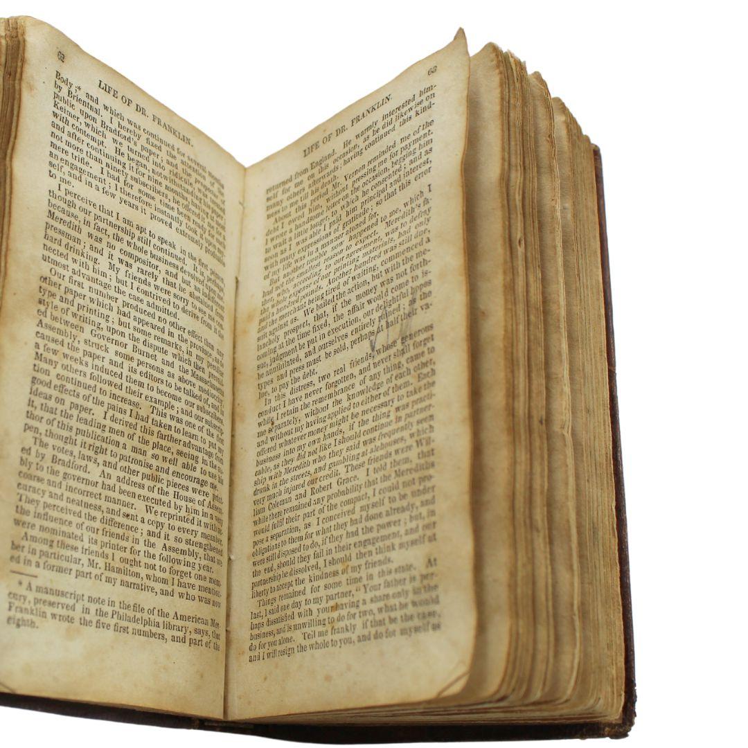 American The Works of Dr. Benjamin Franklin, with His Life, Written by Himself, 1835 For Sale