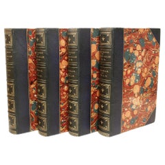 Les œuvres d'Edgar Allen Poe. 4 volumes. 1874 - EN BINDING MOROCCO CONTEMPORAIN