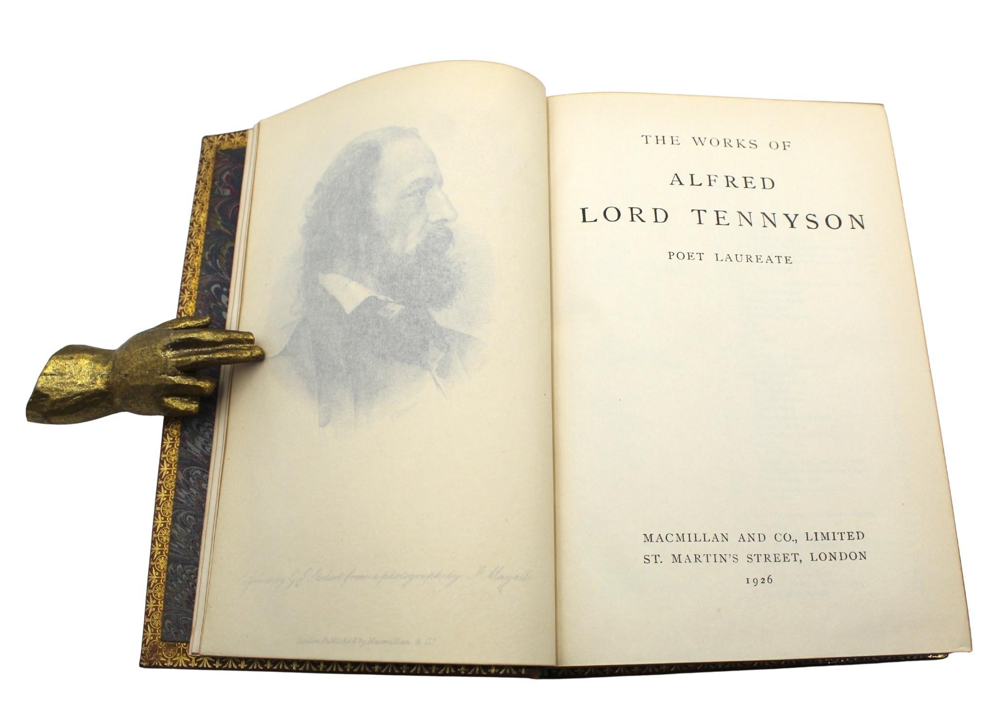 Las Obras de Lord Alfred Tennyson, Poeta Laureado, Edición Completa, 1926 principios del siglo XX en venta