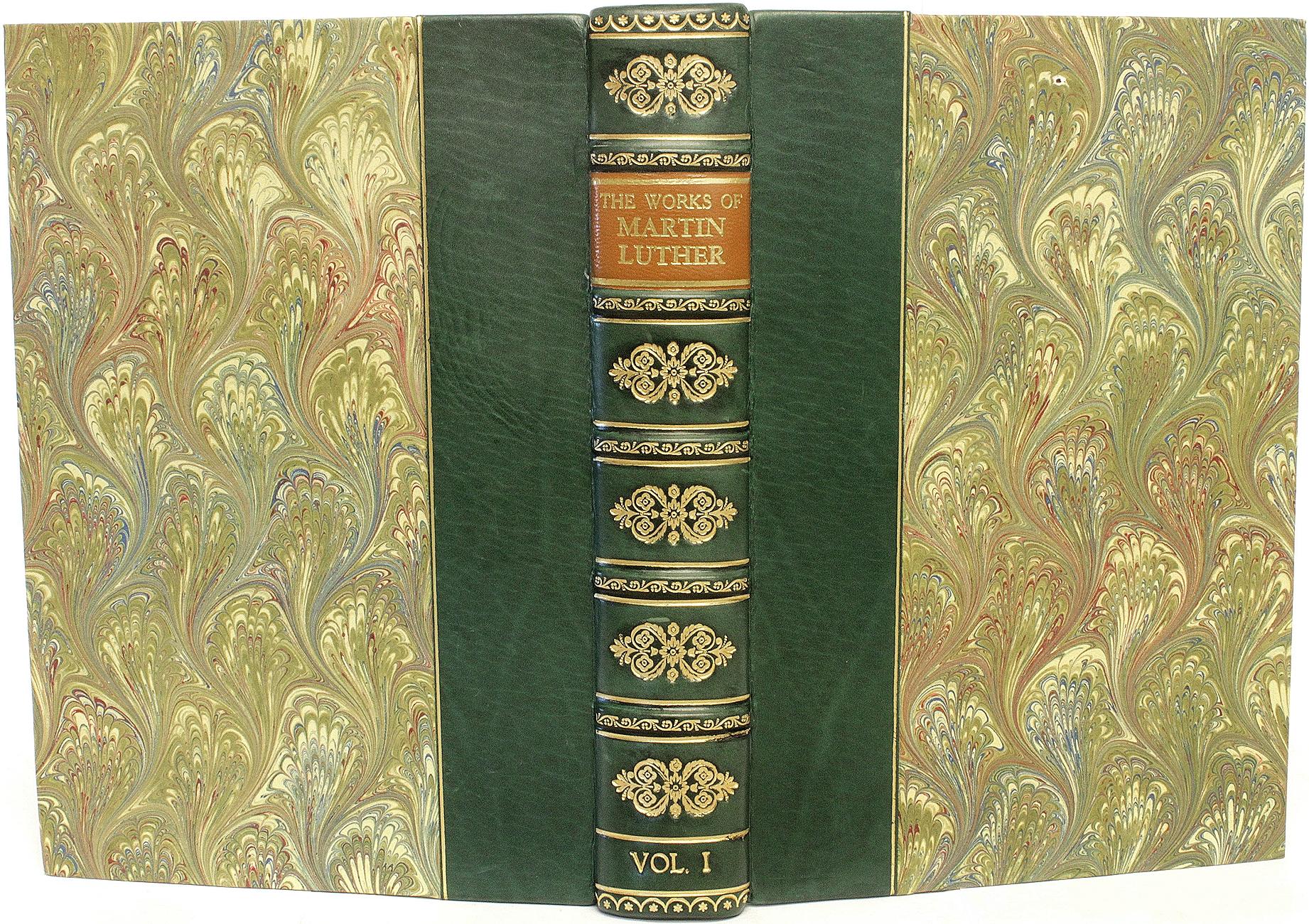The Works Of Martin Luther - PHILADELPHIA EDITION - 6 vols. - IN A FINE BINDING! Estadounidense en venta