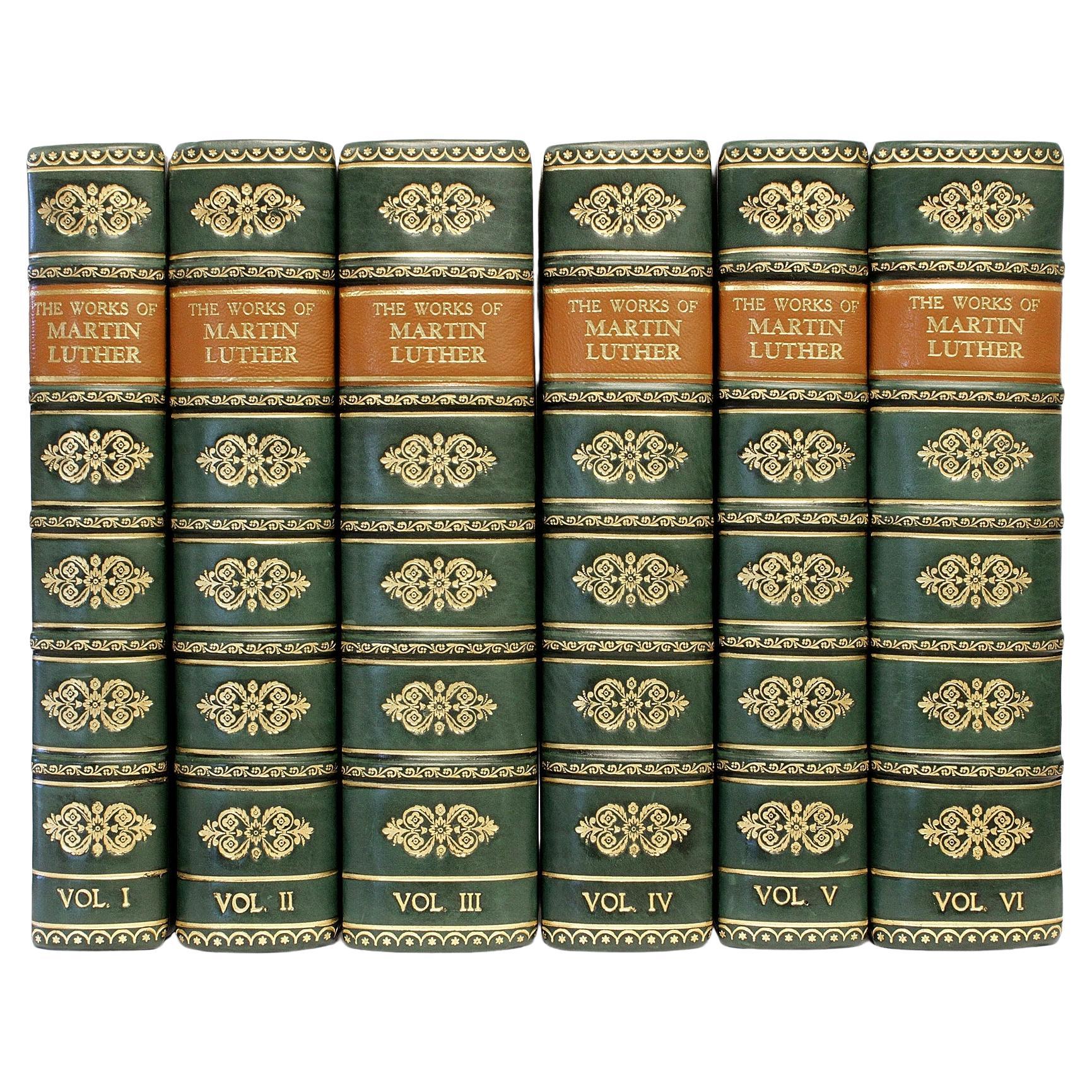 The Works Of Martin Luther - PHILADELPHIA EDITION - 6 vols. - IN A FINE BINDING!