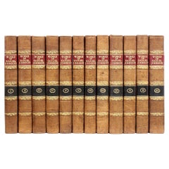 Werke von Samuel Johnson, 12 Bände, Neuausgabe, 1810, in einer feinen Bindung