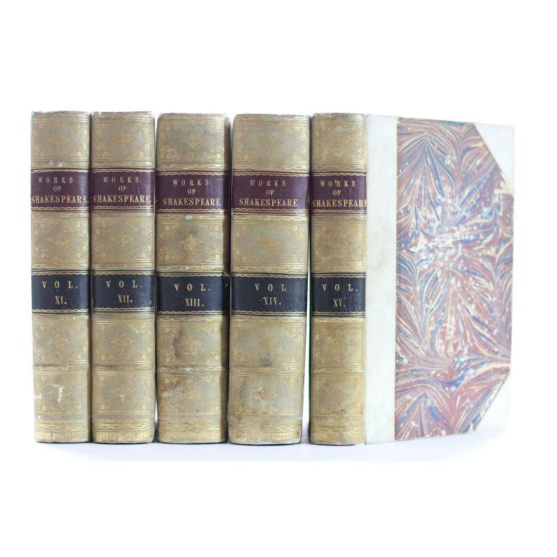 British The Works of Shakespeare in 15 Volumes, William Shakespeare, Limited Ed, 1881