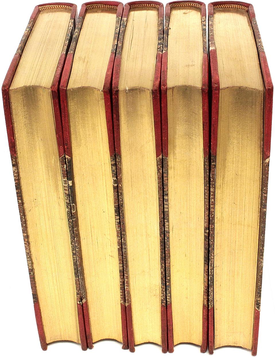 British The Works of William Cowper. 15 volumes, 1835, IN A FINE LEATHER BINDING! For Sale