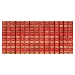 The Works of William Cowper. 15 volumes, 1835, IN A FINE LEATHER BINDING!